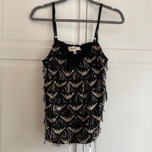 Anthropology Sequin Tank